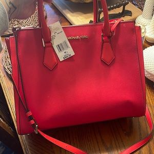 Michael Kors Hope Satchel coral reef color